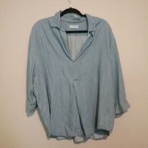 Zara Denim top size XL